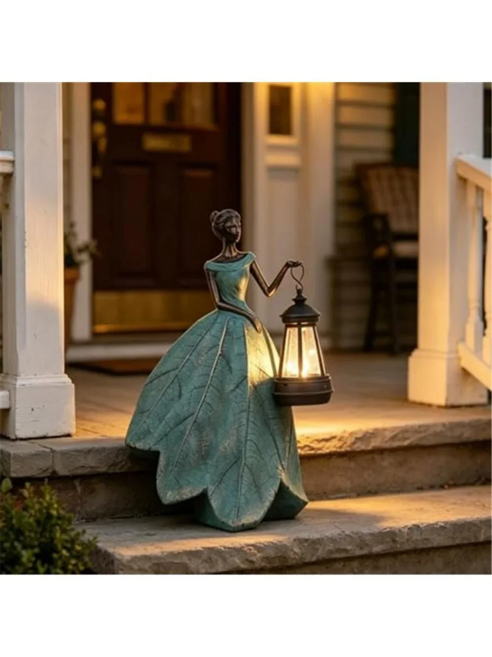 Fairy Statues Solar Outdoor Lights - Resin Garden Figurines